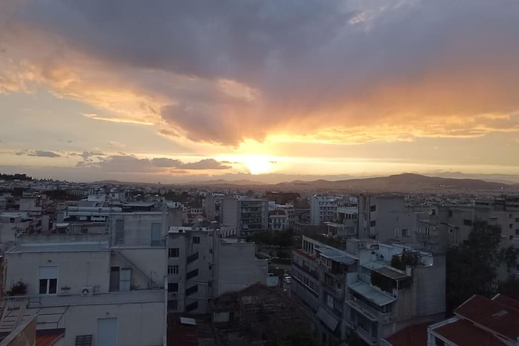 Downtown Athens Loft With Acropolis Terrace View Daire Dış mekan fotoğraf