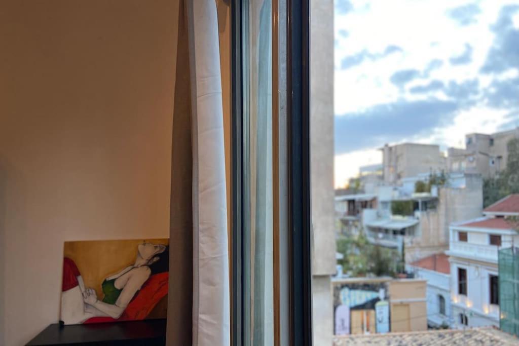 Downtown Athens Loft With Acropolis Terrace View Daire Dış mekan fotoğraf