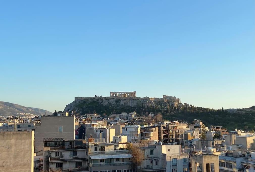 Downtown Athens Loft With Acropolis Terrace View Daire Dış mekan fotoğraf