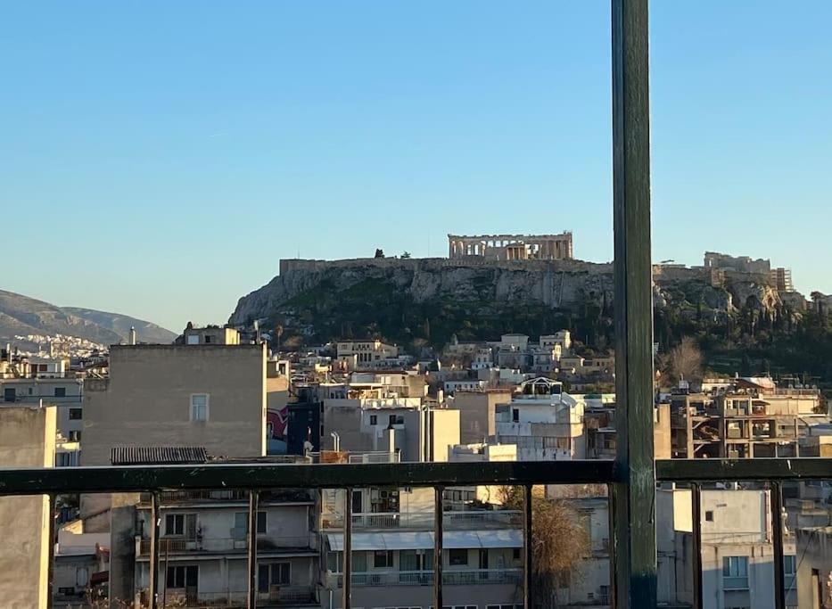 Downtown Athens Loft With Acropolis Terrace View Daire Dış mekan fotoğraf